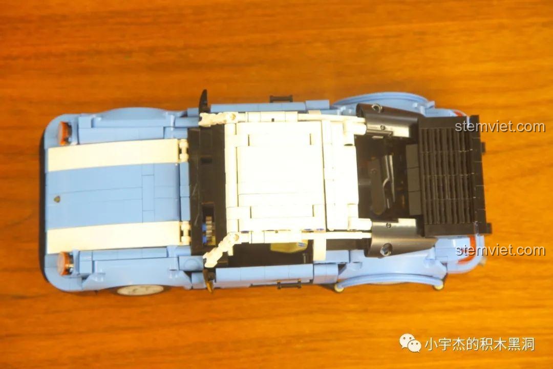 Đồ chơi mô hình SY 8505 Porsche 911, xe thể thao Porsche 911 so sánh kích thước với mô hình xe khác