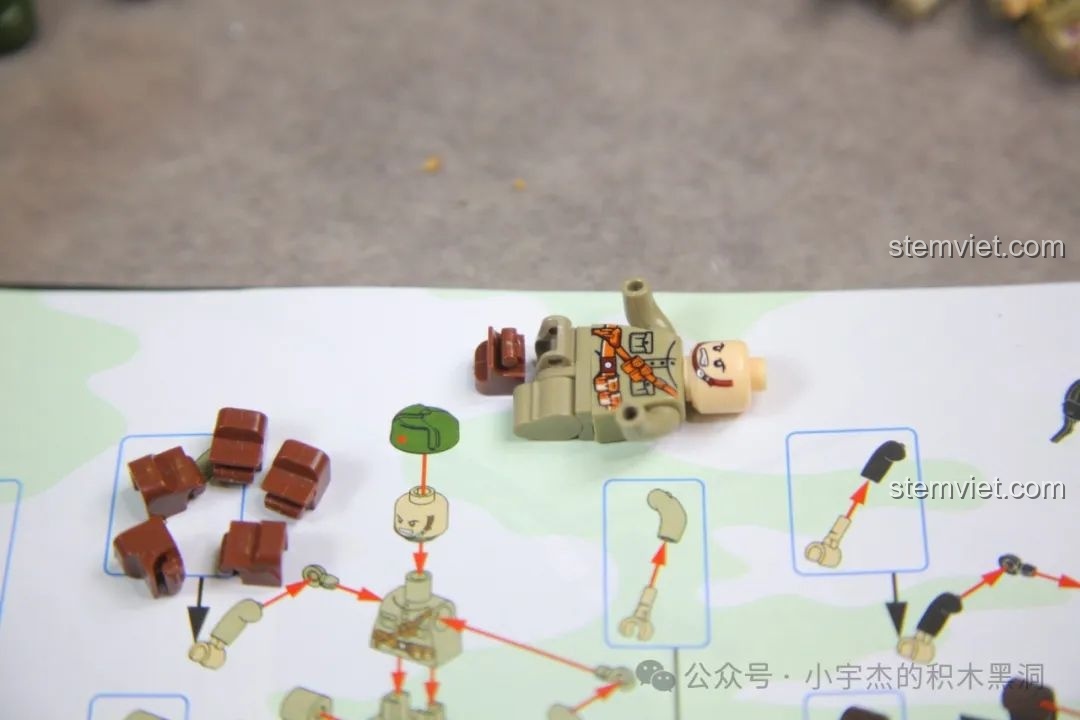 Tháp pháo của xe tăng IS-2 đang xoay, cần chú ý để không vướng vào các chi tiết khác.