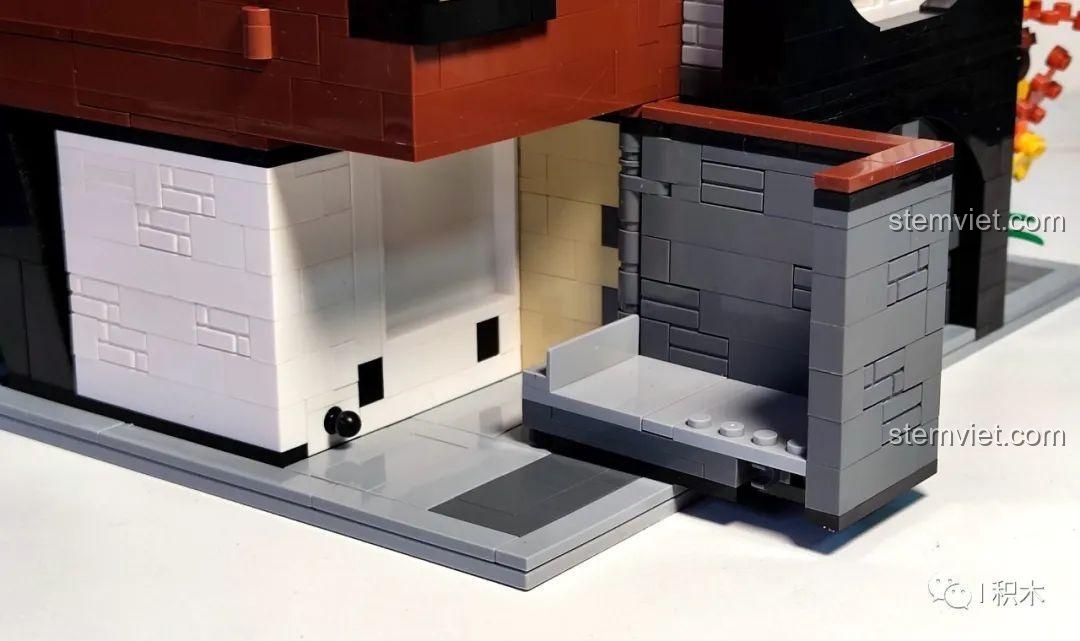 Toàn cảnh mô hình XMORK 10205 hoàn chỉnh, một kiệt tác kiến trúc nhà ở Hàn Quốc thu nhỏ.