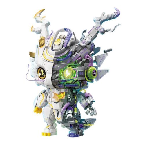 bộ lắp ráp Rồng Thời Không, đồ chơi mô hình Rồng Cyberpunk, đồ chơi lắp ráp rồng thời không có đèn led cho bé trai 8 tuổi giá tốt