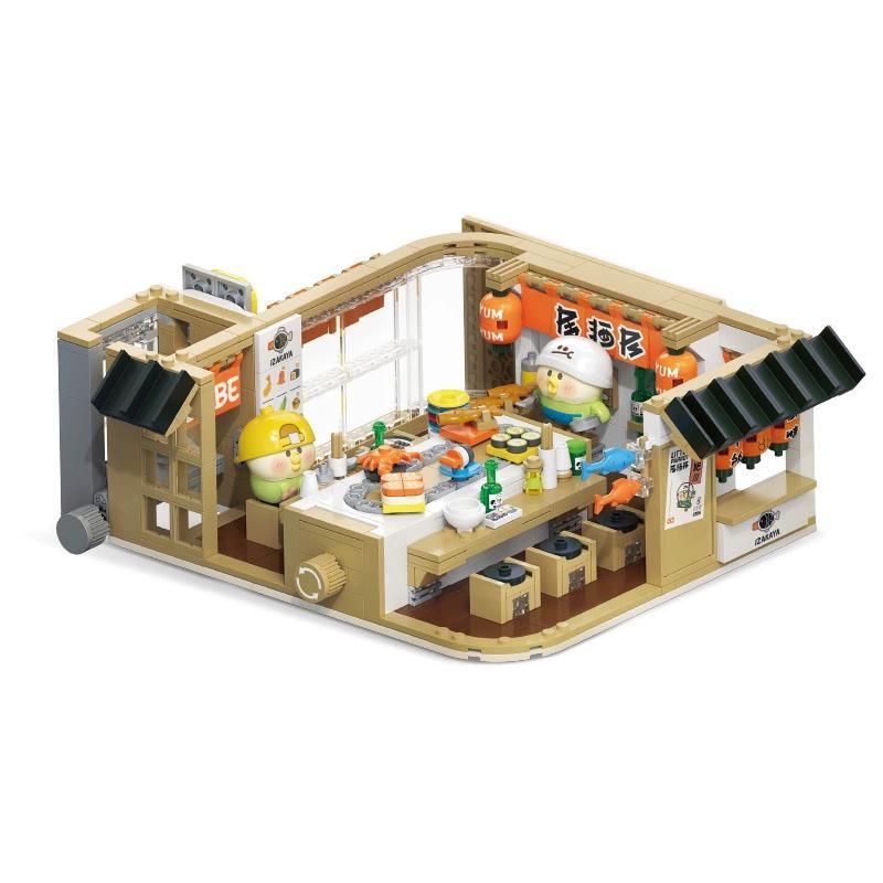 Bộ lắp ráp Quán Izakaya TOP TOY TC2007 Quán Izakaya Tầng 2 Trung Tâm Thương Mại BEBE Vẹt Nhỏ, đồ chơi mô hình Trung tâm thương mại BEBE cho bé gái 8 tuổi, giá tốt