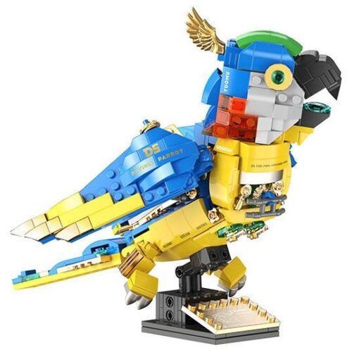 Mô hình Vẹt Macaw Cơ Khí Tuomu T4006 phong cách Steampunk độc đáo cho bé trai 12 tuổi, giá tốt.