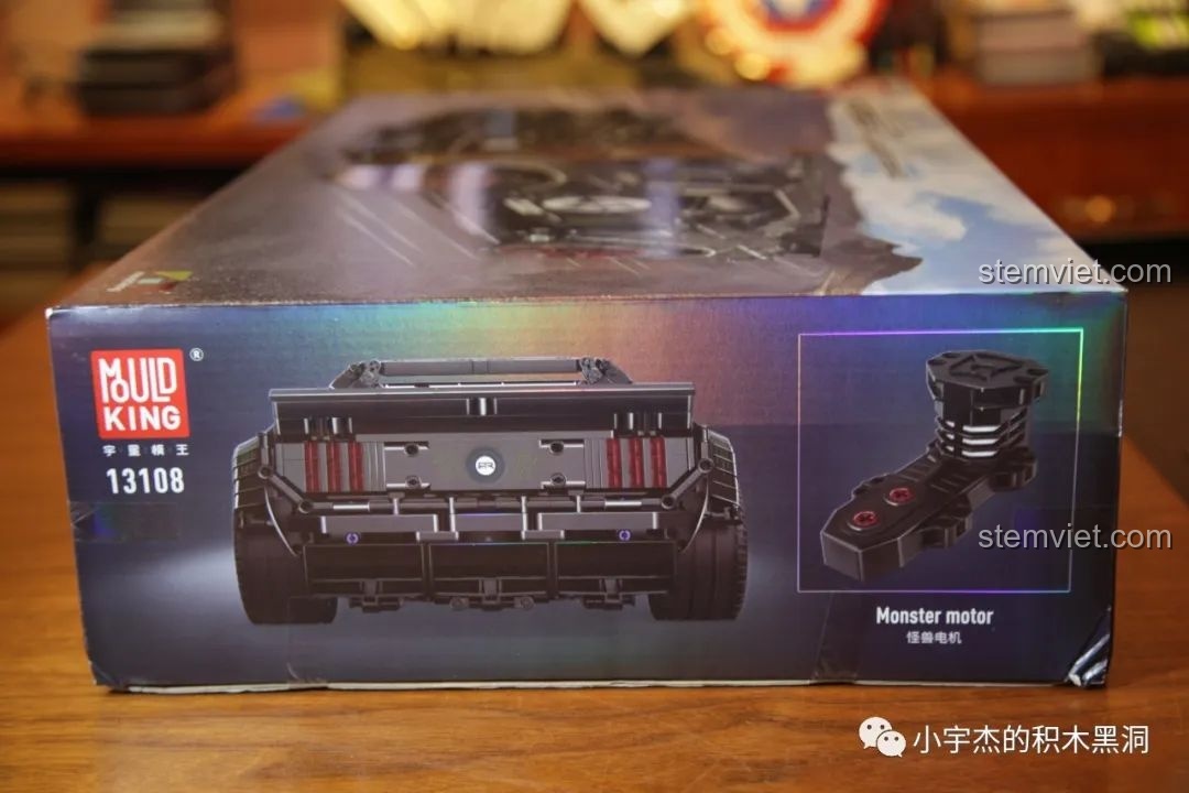 Thông tin về tùy chọn nâng cấp động cơ Monster Motor cho bộ lắp ráp Xe đua Ford Mustang Hoonicorn V2 13108.