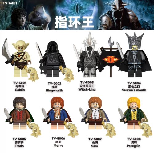Bộ đồ chơi TV TV-6401 Minifigure Chúa Tể Của Những Chiếc Nhẫn chất lượng cao cho bé trai 8 tuổi giá tốt