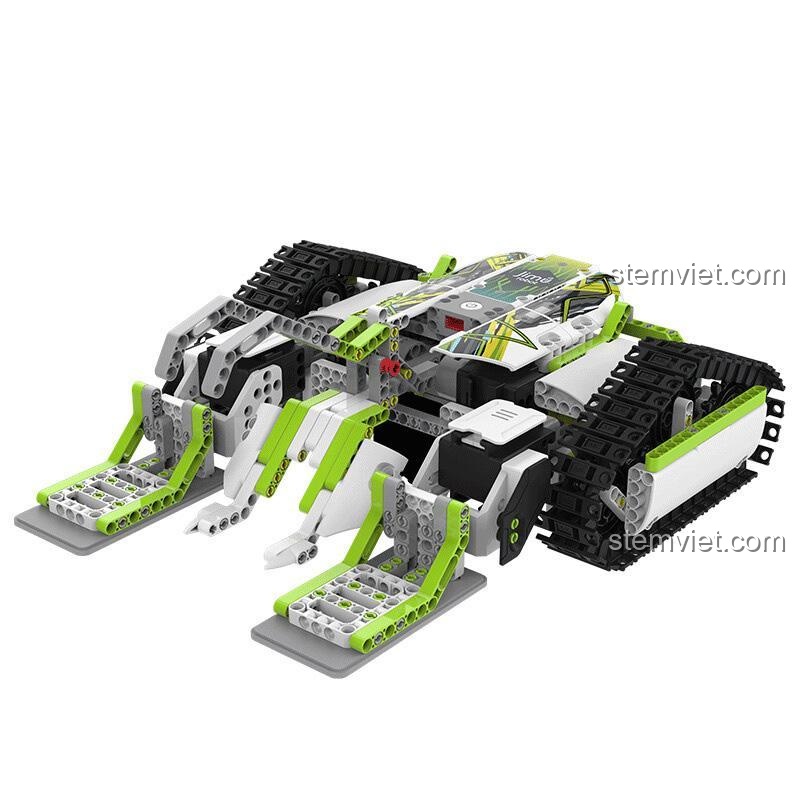 Mô hình Robot lập trình UBTECH-KOB đang di chuyển, STEM toy Robot lập trình UBTECH-KOB, đồ chơi giáo dục cho bé trai 10 tuổi