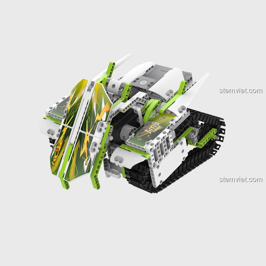 Mô hình Robot lập trình UBTECH-KOB từ trên xuống, đồ chơi mô hình Robot lập trình, rèn luyện kỹ năng cho bé trai 10 tuổi