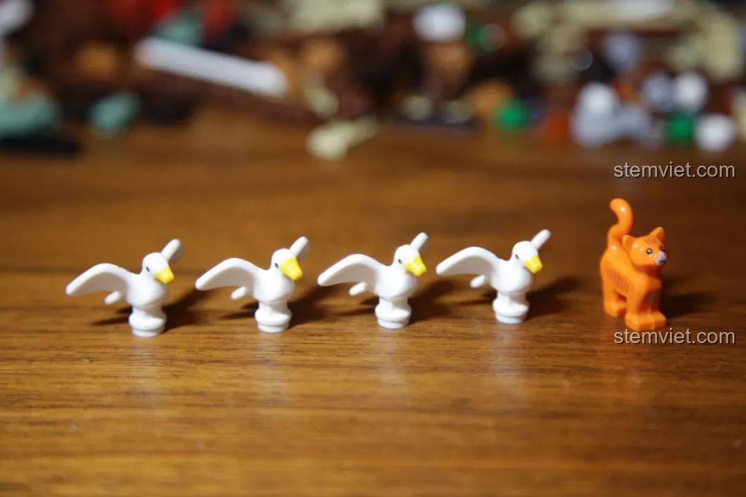 Sách hướng dẫn lắp ráp chi tiết của bộ đồ chơi mô hình UrGe 30101.