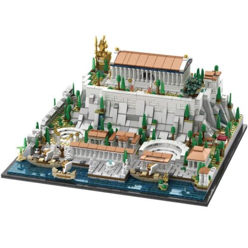 Hộp bộ lắp ghép Mô hình Acropolis Athens, đồ chơi mô hình kiến trúc vĩ đại cho bé trai và bé gái 8 tuổi, giá tốt.