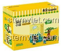 Hộp đồ chơi lắp ráp Tiệm Mì Gói Wekki 506046, bộ xếp hình chất lượng cao, giá rẻ cho trẻ em