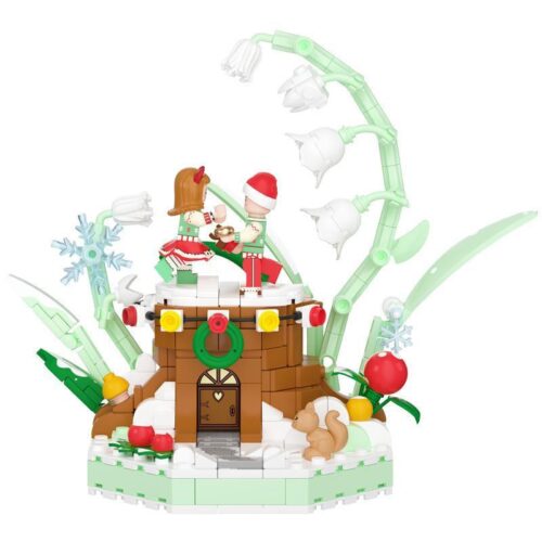 Mô hình lắp ghép Wekki 516155 Bản tình ca mùa đông, món quà lãng mạn cho bạn gái 6 tuổi.