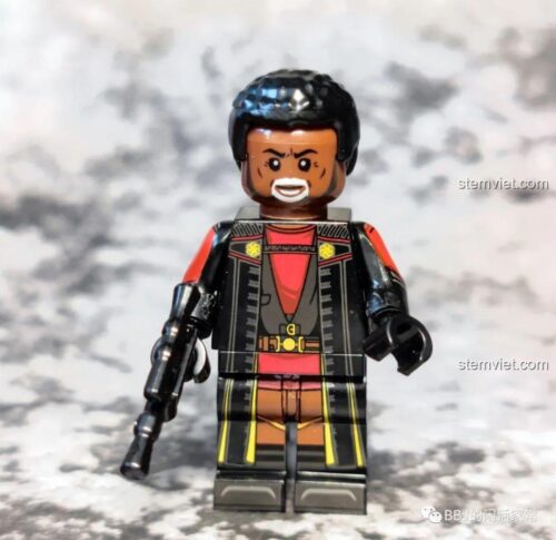 Minifigure Greef Karga trong bộ lắp ghép The Mandalorian WM6122, chi tiết sắc nét cho bé trai 8 tuổi