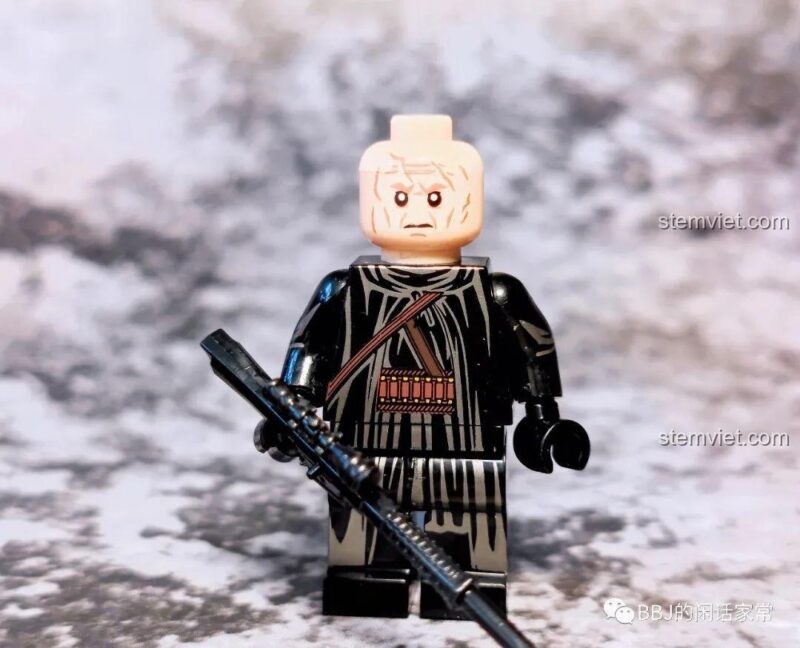Đồ chơi mô hình WM, minifigure Boba Fett không giáp, bộ sưu tập Star Wars độc đáo cho bé trai.