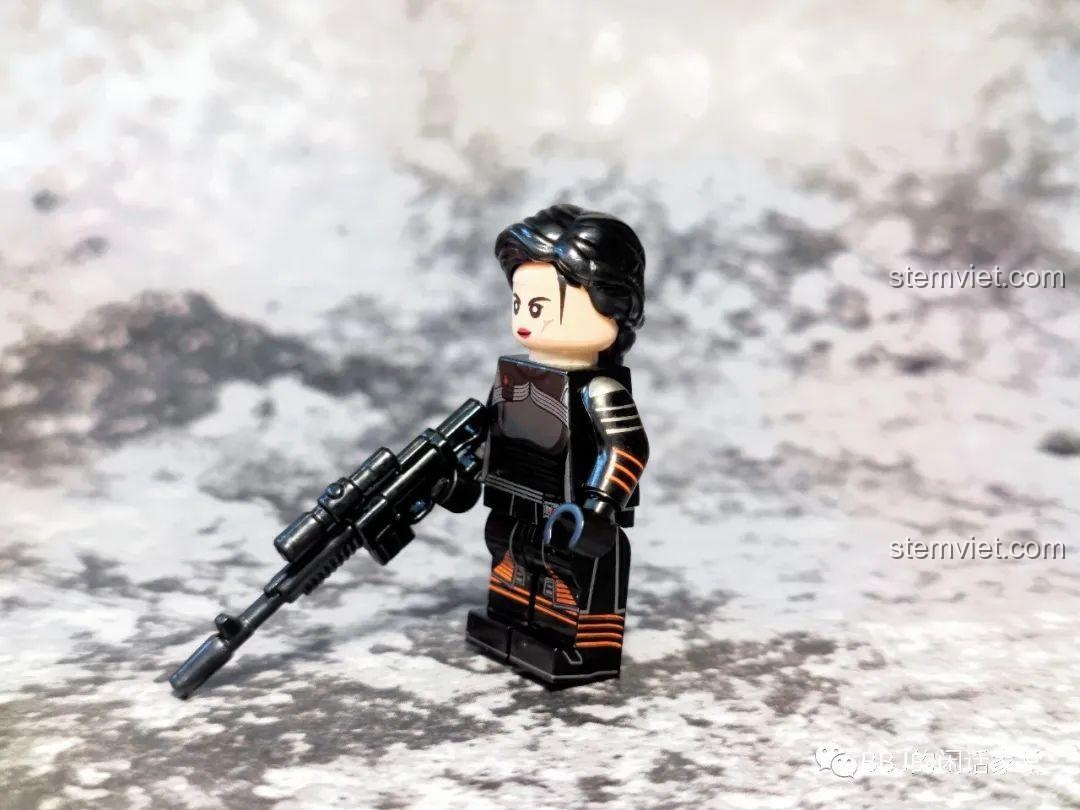 Bộ đồ chơi Minifigure Mandalorian WM6122, Fennec Shand với súng tỉa, đồ chơi mô hình Star Wars giá tốt.