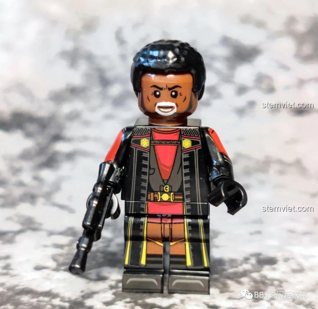 Bộ lắp ghép Chiến binh Mandalorian WM6122, minifigure Greef Karga chi tiết, đồ chơi mô hình cho bé trai 8 tuổi.
