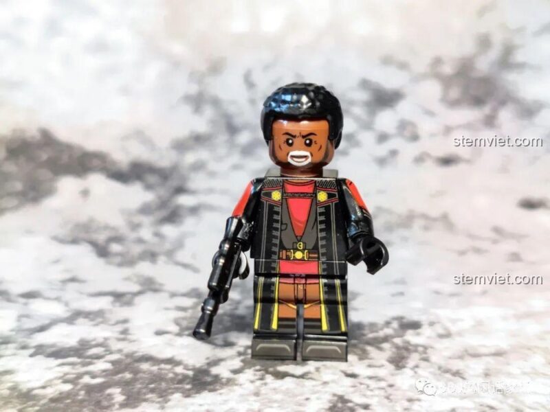 Đồ chơi mô hình Nhân vật Star Wars WM6122, Greef Karga cầm súng, minifigure chất lượng cao, giá tiết kiệm.
