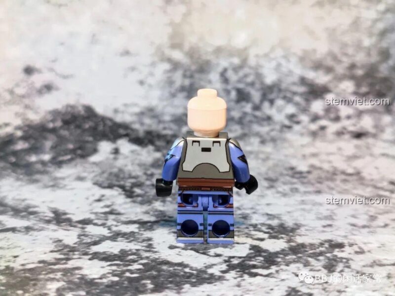 WM6122 Chiến binh Mandalorian, mặt lưng Jango Fett, đồ chơi mô hình Star Wars giá tốt.