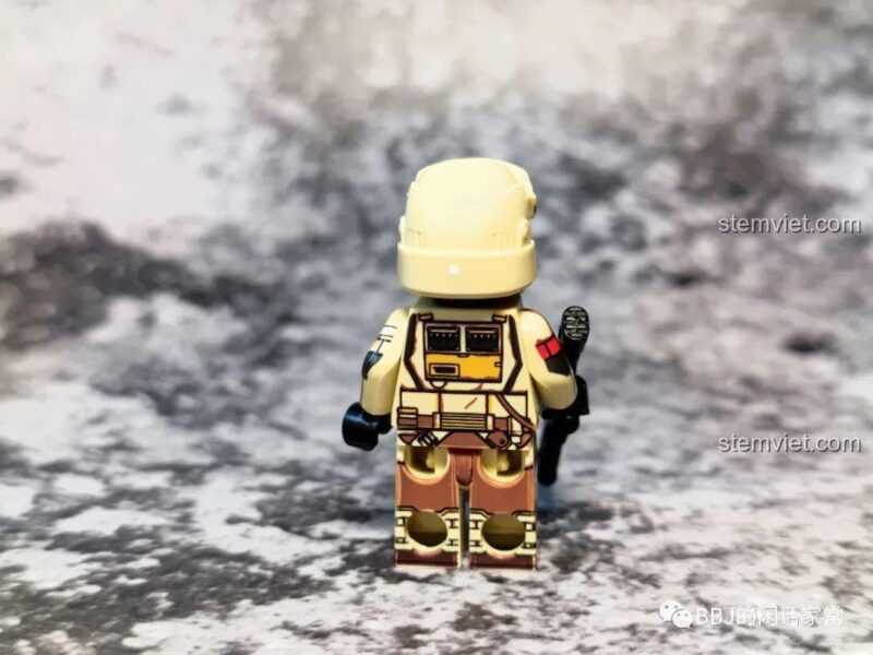 Set đồ chơi Minifigure Star Wars WM6122, mặt lưng Shoretrooper, đồ chơi lắp ghép cho bé trai 8 tuổi.