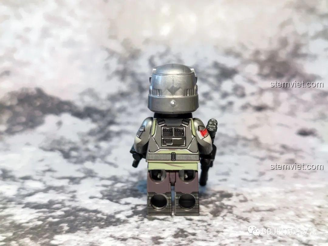 Bộ đồ chơi Minifigure Mandalorian WM, mặt lưng Transport Trooper, đồ chơi mô hình giá tốt.