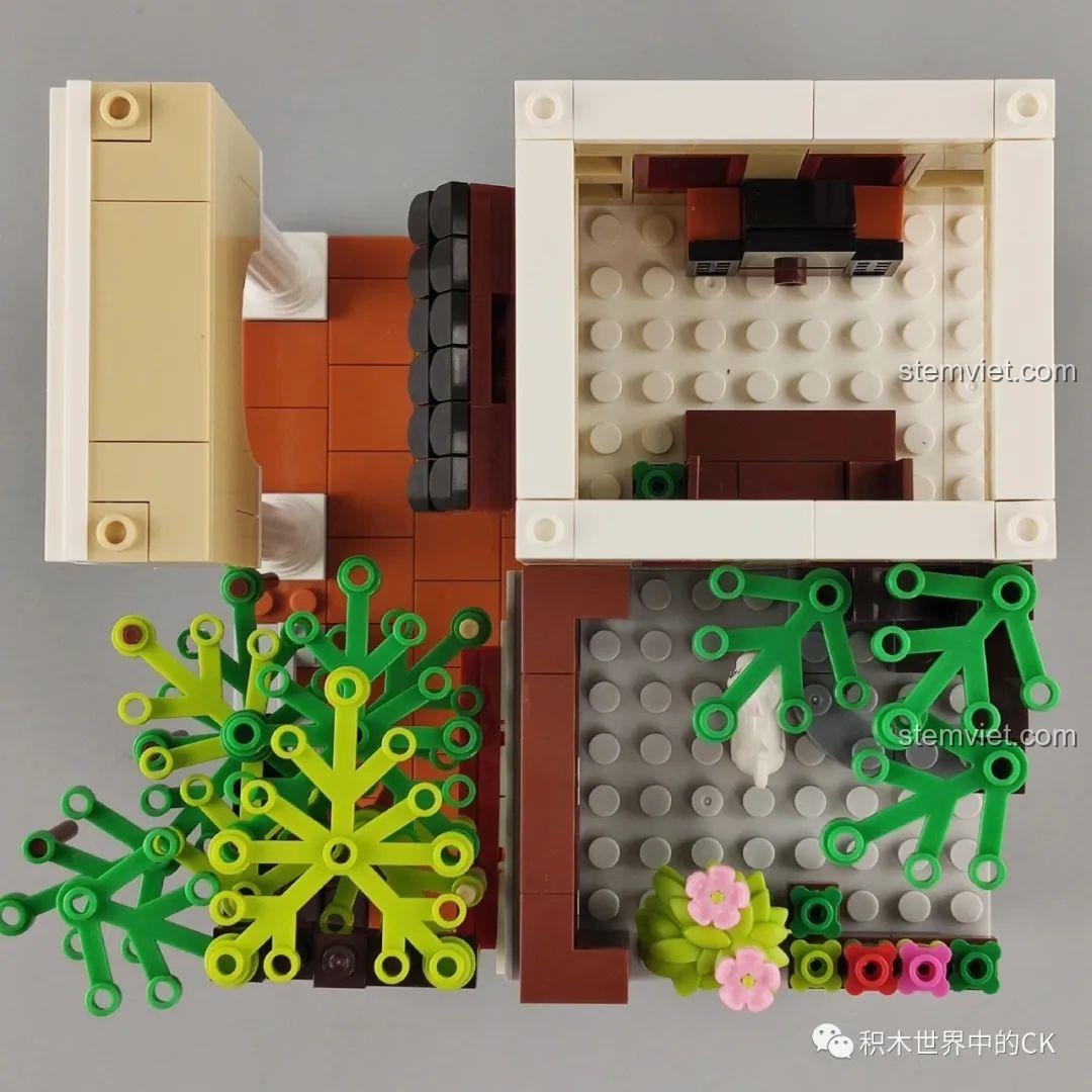 Kích thước hộp bộ lắp ghép WOMA C0339 Khu Phố Cổ Qilou, bộ khối lắp ghép Kiến trúc Qilou, cho bé 6 tuổi.