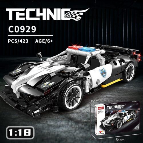 Mô hình bộ lắp ráp Siêu Xe Cảnh Sát Prowler cho bé trai 6 tuổi, chất lượng cao, giá tốt. Đồ chơi mô hình Xe Cảnh Sát Prowler với động cơ kéo lùi và tỉ lệ 1:18.