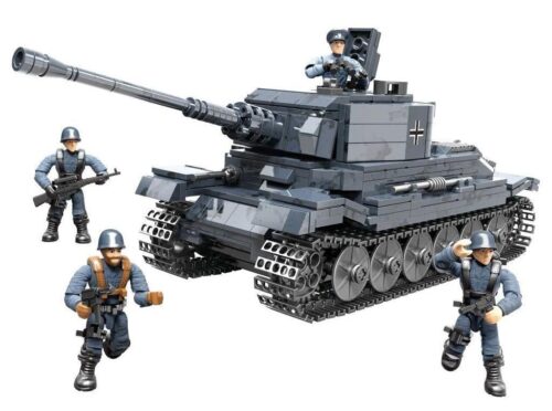 Bộ lắp ghép Xe Tăng Hổ Vương Xiang Jun XJ-916 1094 mảnh, đồ chơi mô hình quân sự cho bé trai 6 tuổi, giá tốt