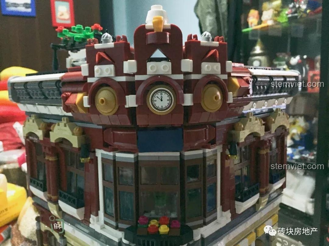 Ảnh review toàn cảnh bộ đồ chơi xây dựng Xingbao XB-01006.