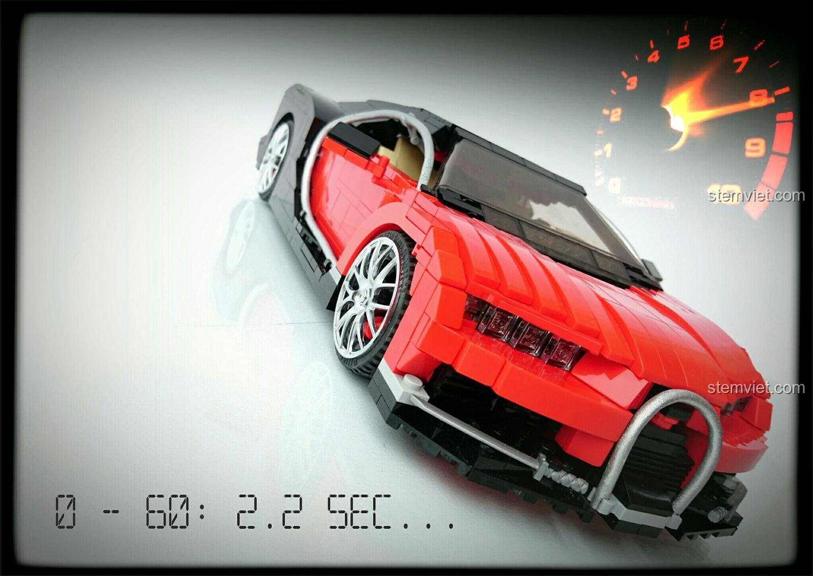 Bộ xếp hình XB-03009 mô phỏng khả năng tăng tốc ấn tượng của Bugatti Chiron, một món đồ chơi lắp ghép đầy phấn khích.