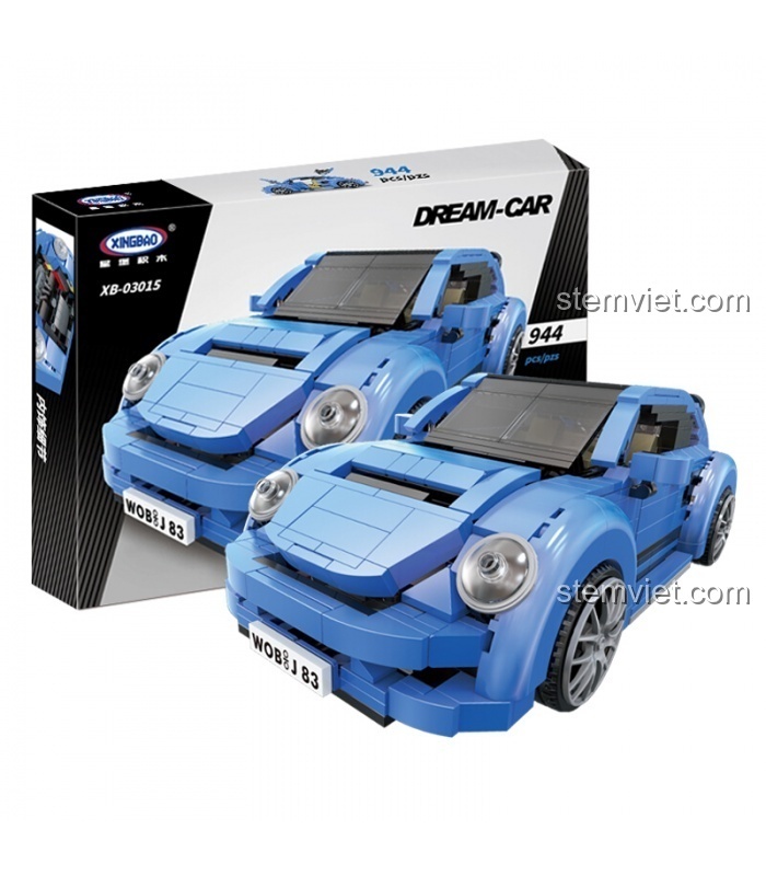 Ảnh thumbnail của bộ xếp hình Xingbao 03015 và hộp đựng.