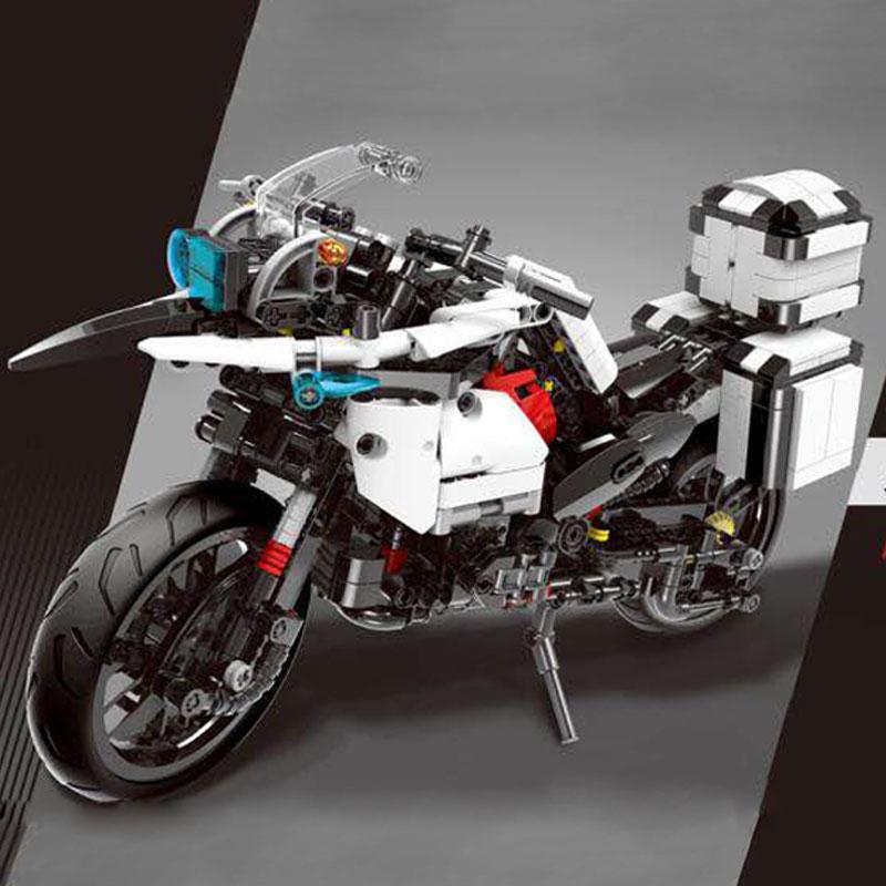 bộ lắp ráp Mô tô Cảnh sát BMW F700 GS Rallye XINGBAO XB-03019, đồ chơi mô hình xe cảnh sát tỉ lệ 1:10 chất lượng cao cho bé trai 10 tuổi, giá tốt.