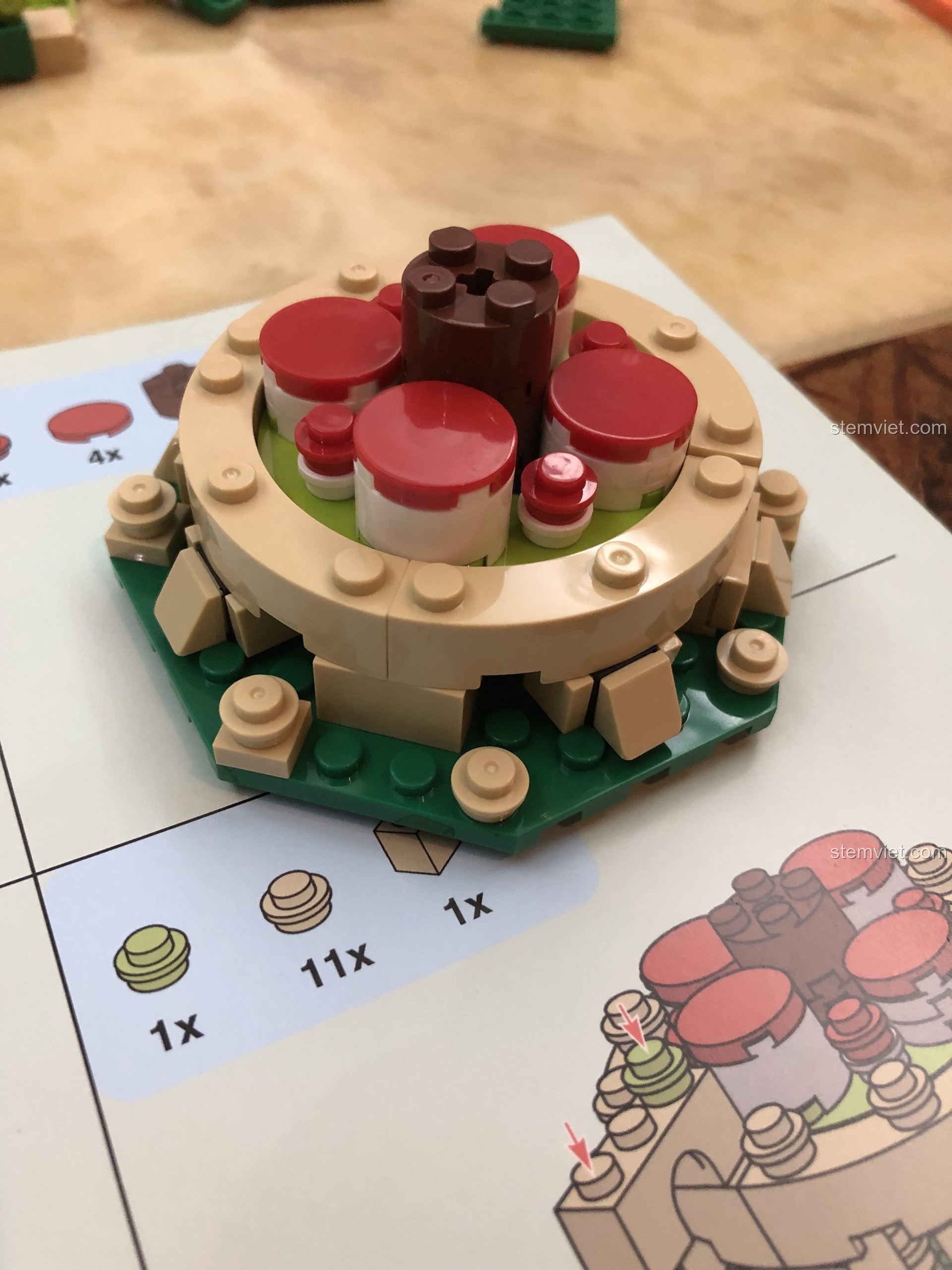 hộp nhạc lắp ráp Thành phố bay Laputa XINGBAO XB-05001, món quà ý nghĩa cho bé.