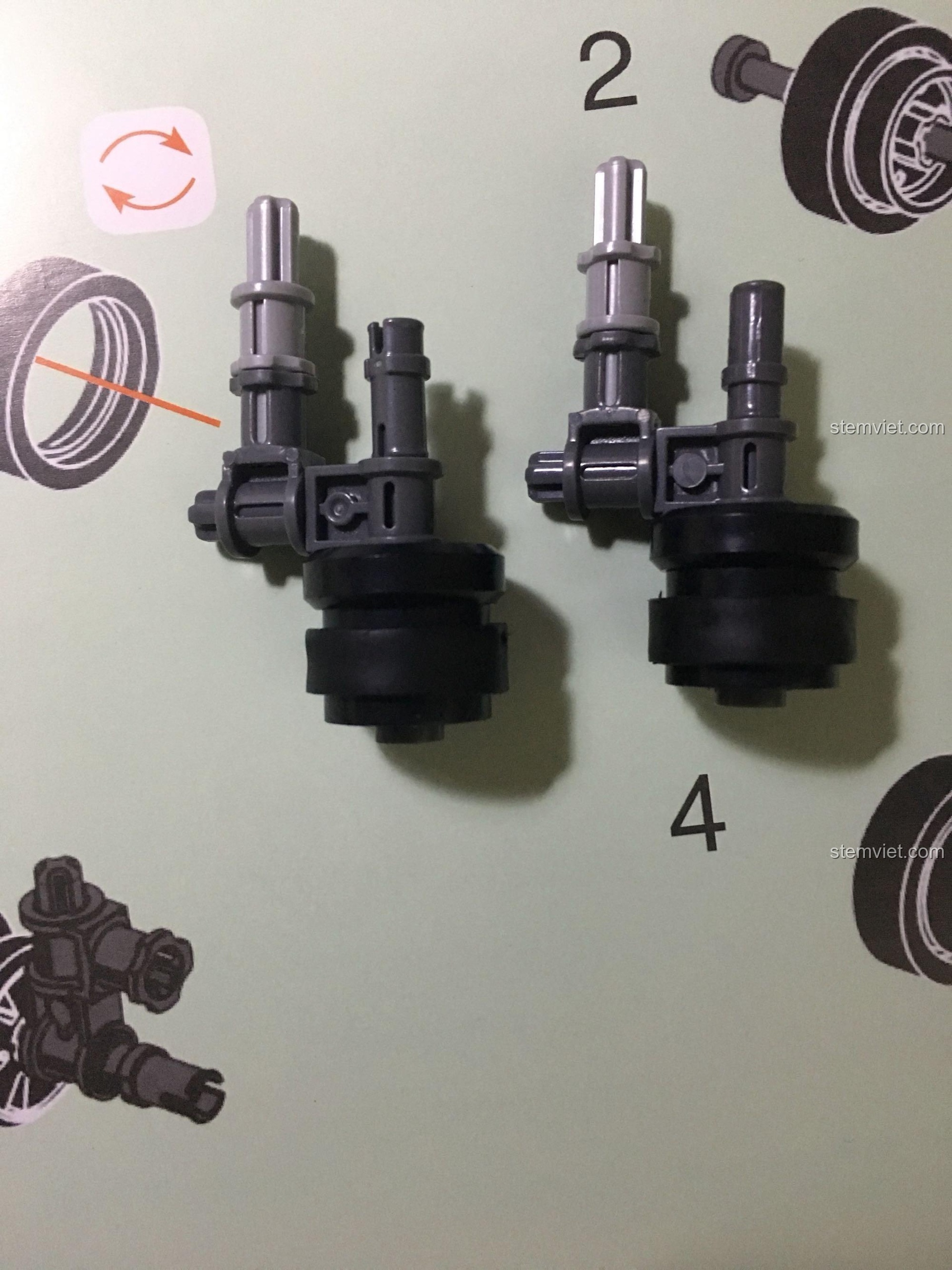 Mô hình hoàn thiện của bộ lắp ráp Pháo tự hành T-92 XINGBAO XB06001, màu xám chi tiết, giá tốt.