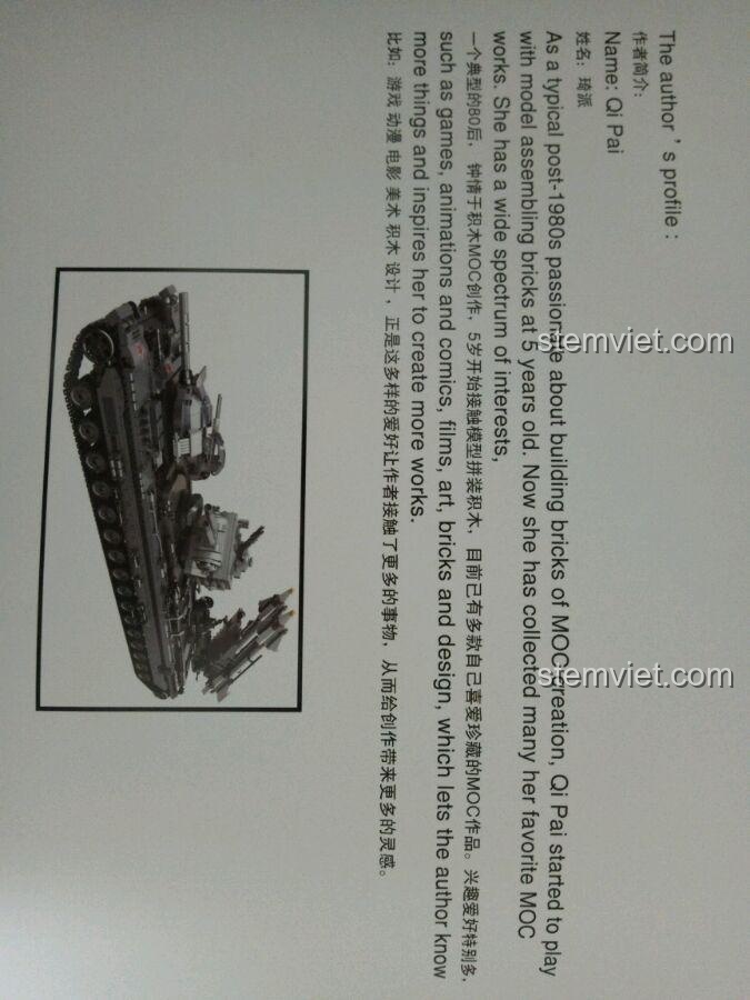 Toàn bộ các túi mảnh ghép của bộ XINGBAO 06006 được trải ra sàn.