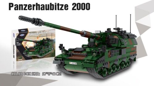 Bộ lắp ghép Pháo Tự Hành Panzerhaubitze 2000 Xingbao XB-06047, mô hình quân sự 1345 mảnh ghép, dành cho bé trai 6 tuổi, giá tốt.