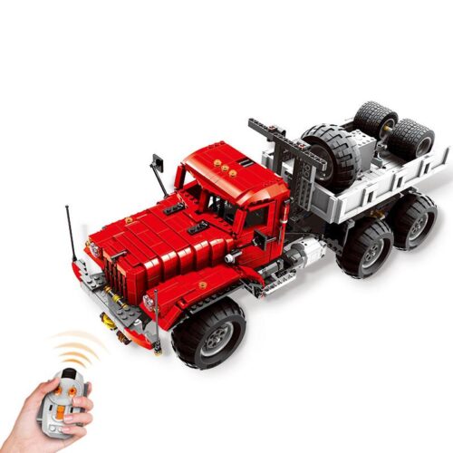 Mô hình đồ chơi lắp ghép xe tải địa hình điều khiển từ xa Xingbao XB-07401, một món quà giá tốt cho con trai 14 tuổi.