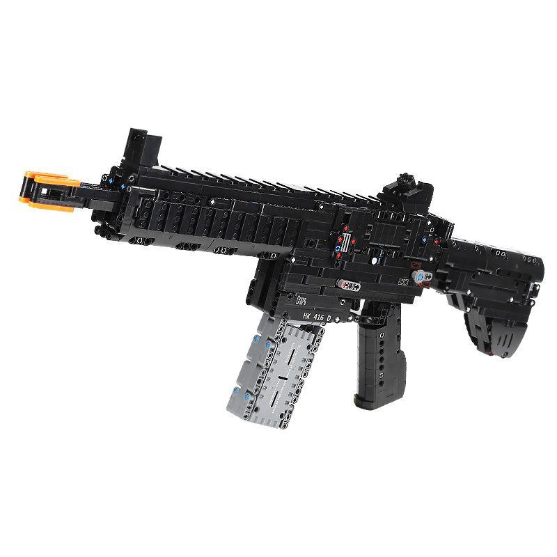 Mô hình súng trường tấn công HK-416D Xingbao XB-24003 với 1178 chi tiết, đồ chơi lắp ráp cho con trai 14 tuổi.