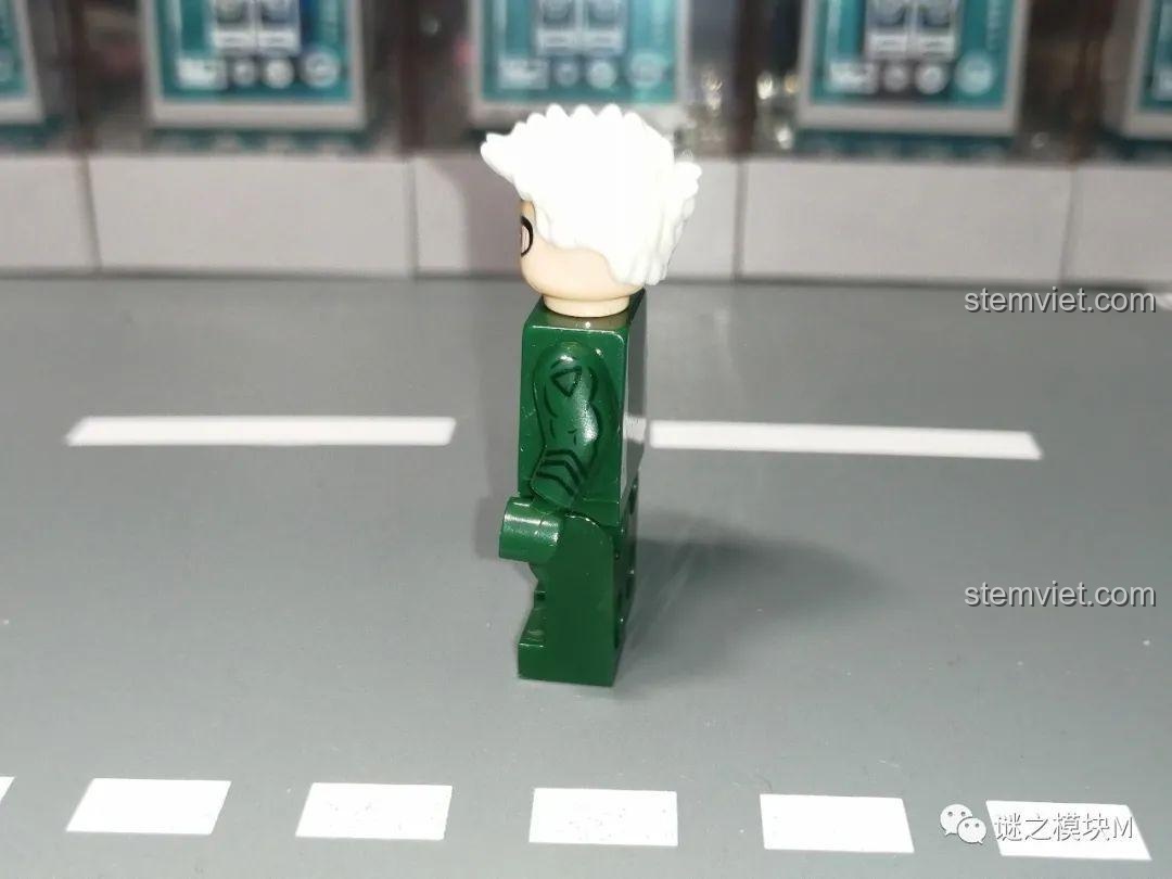 Minifigure Quicksilver XINH X0306, bộ lắp ghép siêu anh hùng, rèn luyện khả năng tập trung cho bé trai 6 tuổi.