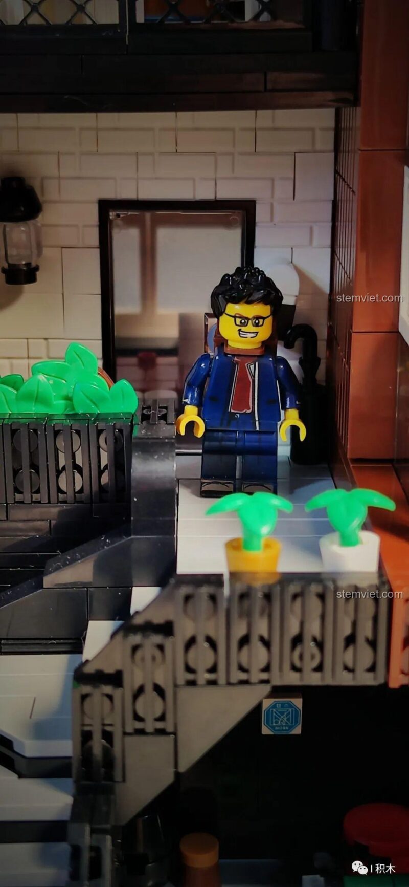 Minifigure trong phòng của fan Star Wars.