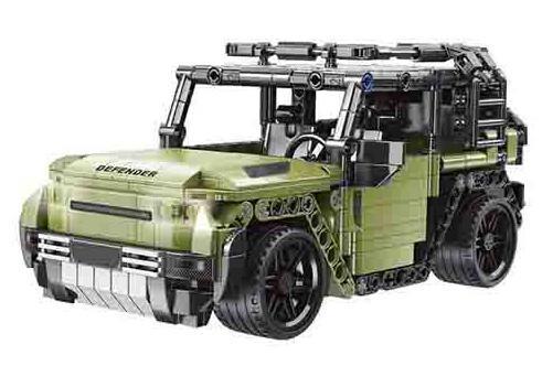 Bộ lắp ráp Land Rover Defender Yonglexing 11017 cho bé trai 6 tuổi, đồ chơi mô hình chất lượng cao