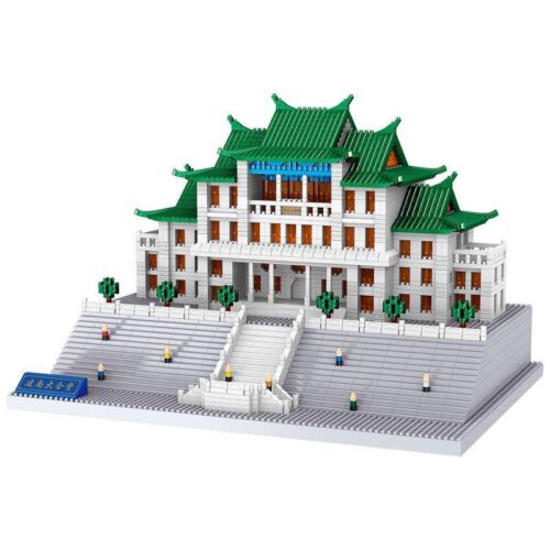 Bộ lắp ghép Hội trường Kiến Nam Đại học Hạ Môn Zhe Gao Blocks LZ8201, mô hình kiến trúc tinh xảo 3417 chi tiết, phù hợp cho bé trai và bé gái 6 tuổi trở lên, giá tốt.