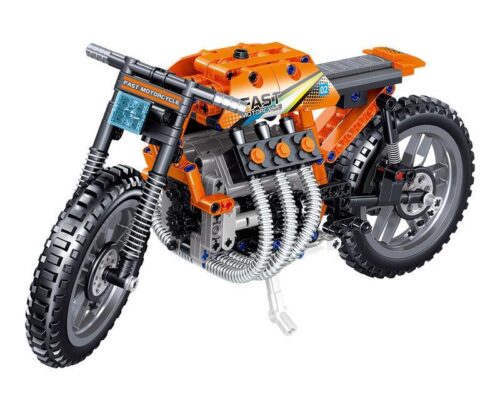 bộ lắp ghép Xe Mô tô Tốc Độ Zhe Gao QL0476. Món đồ chơi mô hình cho bé trai 6 tuổi yêu thích tốc độ.