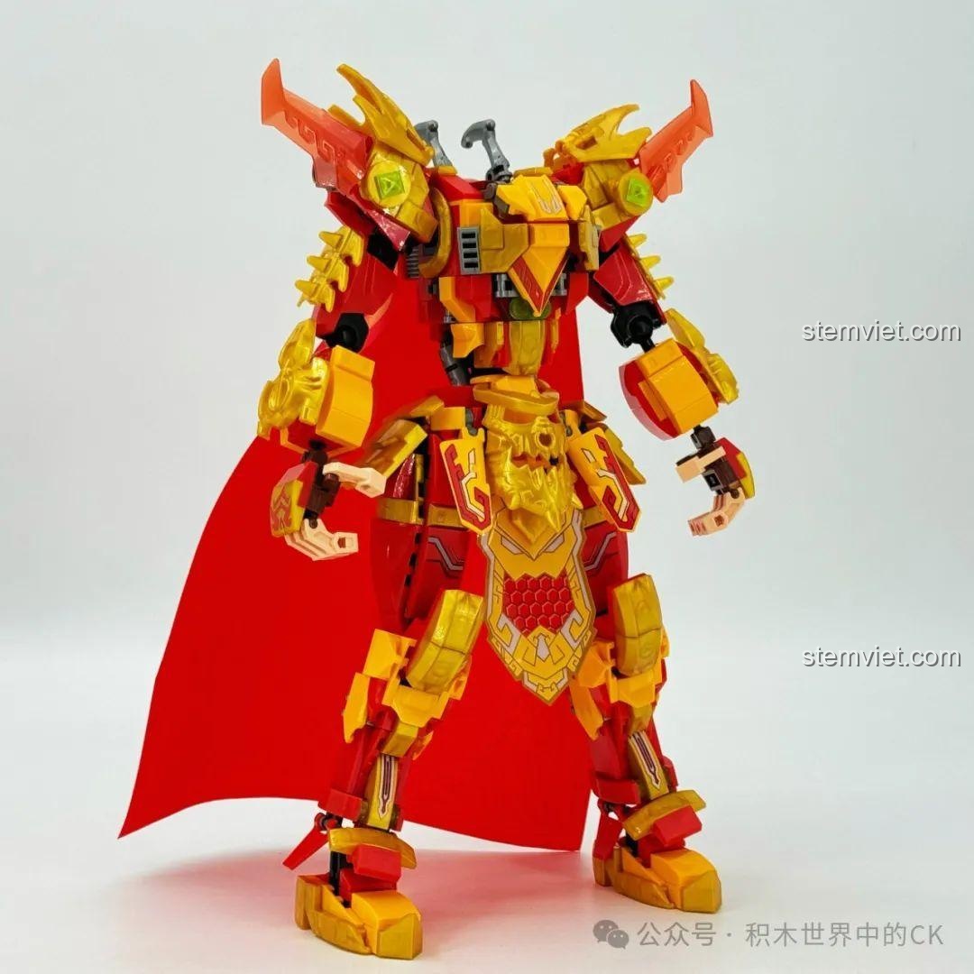 Mô hình hoàn chỉnh Mỹ Hầu Vương Cơ Giáp Tề Thiên Đại Thánh ZHEGAO GZ2027. Đánh giá ZHEGAO 2027 Tôn Ngộ Không Cơ Giáp.