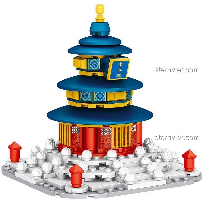Chi tiết bộ lắp ráp Điện Kỳ Niên ZHEGAO QL 0974, đồ chơi thông minh cho bé.