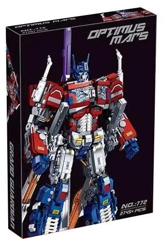 Robot Optimus Mars lắp ghép 66积木 772