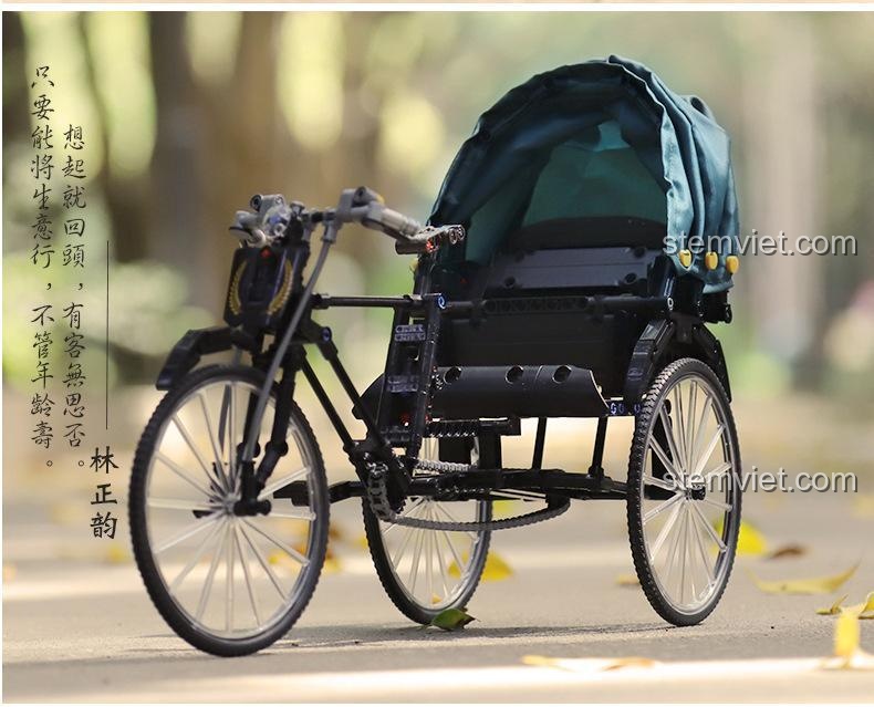 Ảnh thực tế sản phẩm AchKo 50015 Xe xích lô ba bánh.