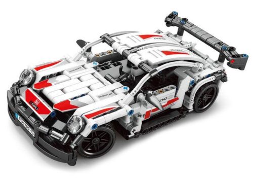Bộ lắp ráp siêu xe đua Porsche 911 GT3 RS AchKo 70013, đồ chơi mô hình điều khiển từ xa cho bé trai 6 tuổi.