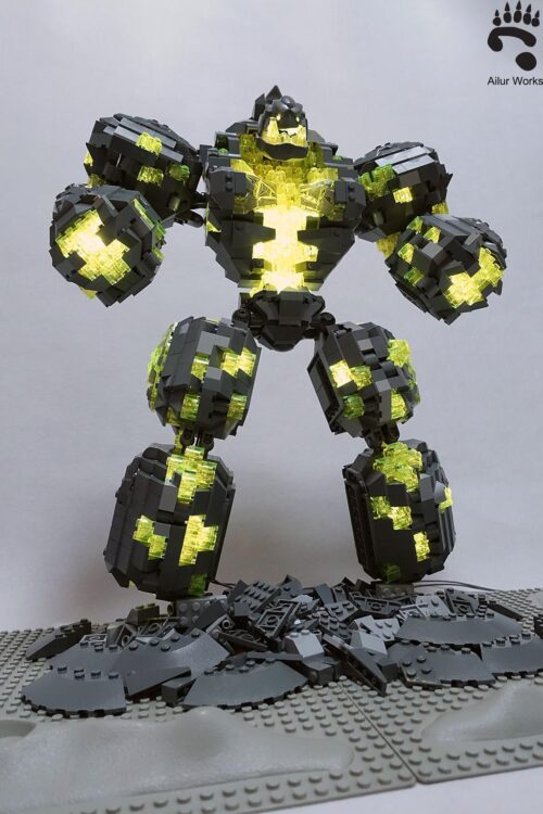 Ailur Works K129 Infernal Warcraft Khối lắp ghép 1919 Mảnh