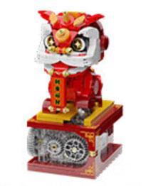 Bộ lắp ráp Sư Tử May Mắn Alpha Egg QL1200 cho bé trai 6 tuổi, đồ chơi lắp ráp chất lượng cao giá tốt.