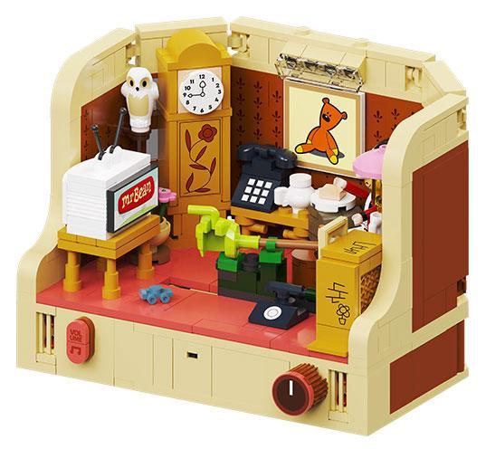 bộ lắp ghép Phòng khách của Mr. Bean AREA-X AB0036, mô hình TV cổ điển cho người hâm mộ từ 14 tuổi