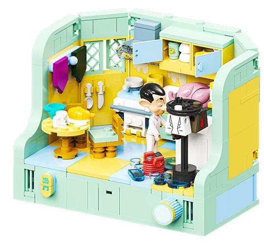Bộ lắp ghép Căn bếp của Mr. Bean AREA-X AB0038, mô hình nhà bếp hài hước cho con trai 16 tuổi, giá tốt.