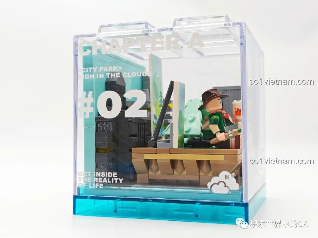 Minifigure AREA-X AX0081 bộ lắp ghép AREA-X, ảnh review, thiết kế tinh tế.